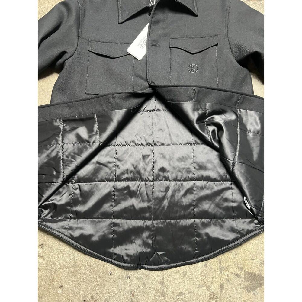MAISON MARGIELA MM6‎ KIDS Teen Unisex Chore Coat Jacket Wool 14A €320 MSRP NWT - Picture 10 of 13